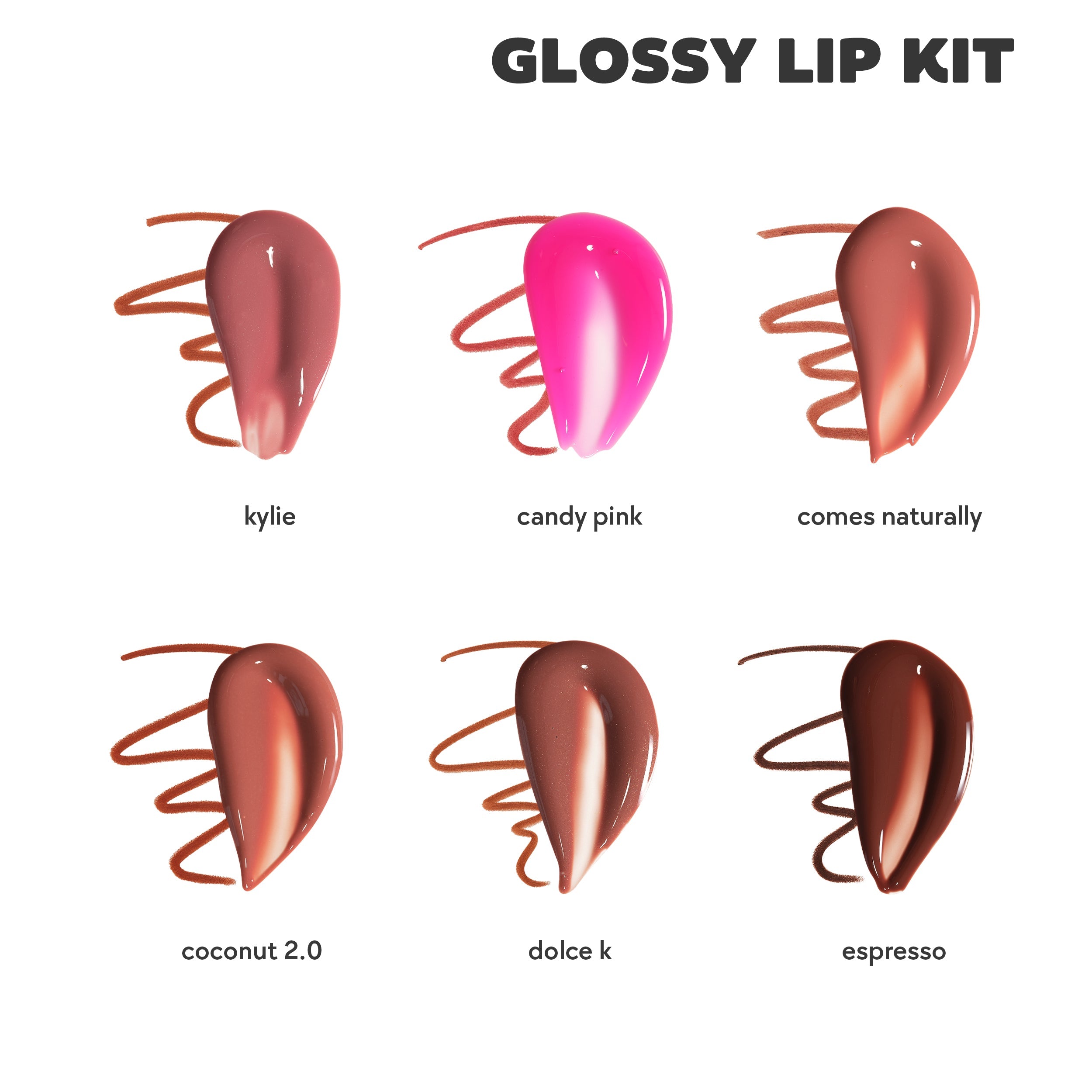 Alternative view of Glossy Lip Kit & Skin Tint Blurring Elixir Duo